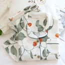 2022 primavera y otoño nuevos pijamas de mujer 100% algodón de manga larga ropa de casa cómoda de talla grande verano ropa de dormir fina para mujer