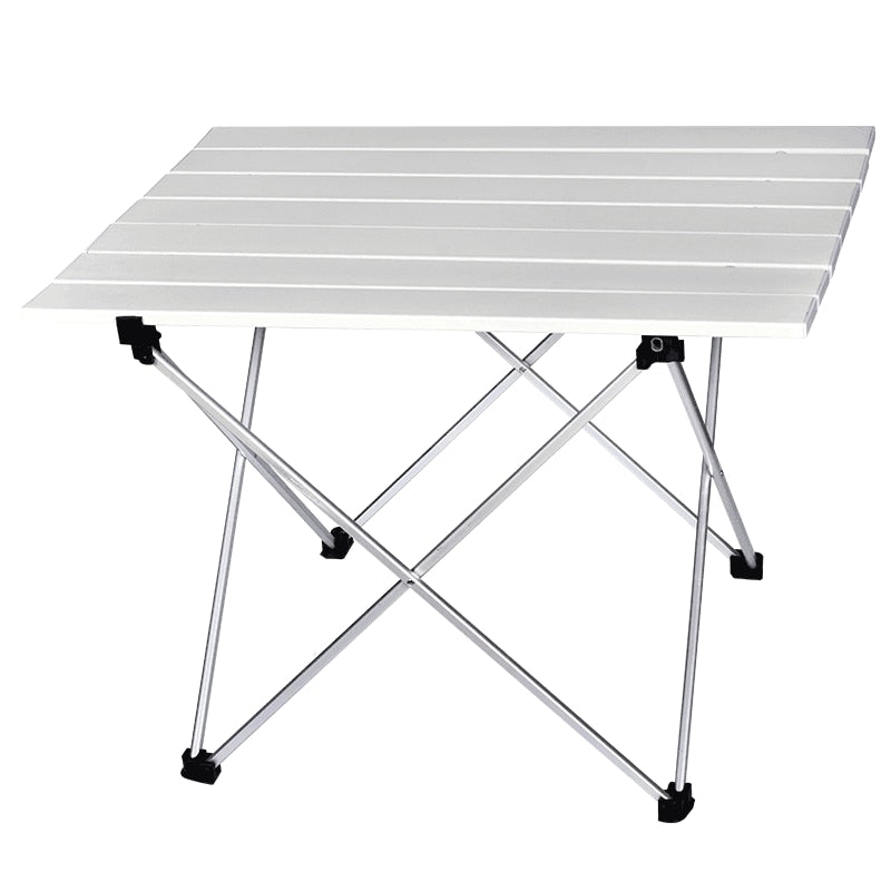 Mesa portátil de aleación de aluminio, muebles de exterior, plegable, para acampar, senderismo, escritorio, mesa de pícnic al aire libre para viajar, muebles