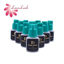 10 botellas IB Ibeauty Hyper Bond Glue Cyan Cap 5ml para extensiones de pestañas herramientas de maquillaje Corea tienda de belleza secado rápido