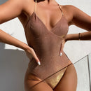 Large Size Bikini LOVE Letter Women Swimwear Bandage Female Swimsuit Sport One-pieces Bikini Set Thong Bather Bathing Suit Swim