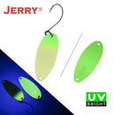Jerry Serpent Micro Fishing Spoons Brass Wobbler Lake Area Trout Chub Perch Metal Lures Baubles