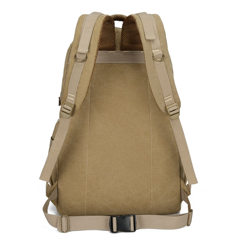 Mochila de lona para ordenador portátil, bolsos de hombro escolares de viaje para hombre, mochila multifunción, mochilas resistentes al agua para ordenador para adolescentes