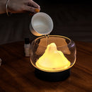 BPA-freier Aroma-Diffusor 400 ml Moutain View Essential Oil Aromatherapy Diffusor mit warmer und farbiger LED-Lampe Humidificador