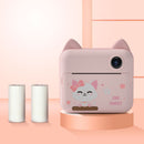 Cámara instantánea para niños Cámara de impresión 1080P Video Foto Cámara digital con papel de impresión para niños Cumpleaños Regalo de Navidad