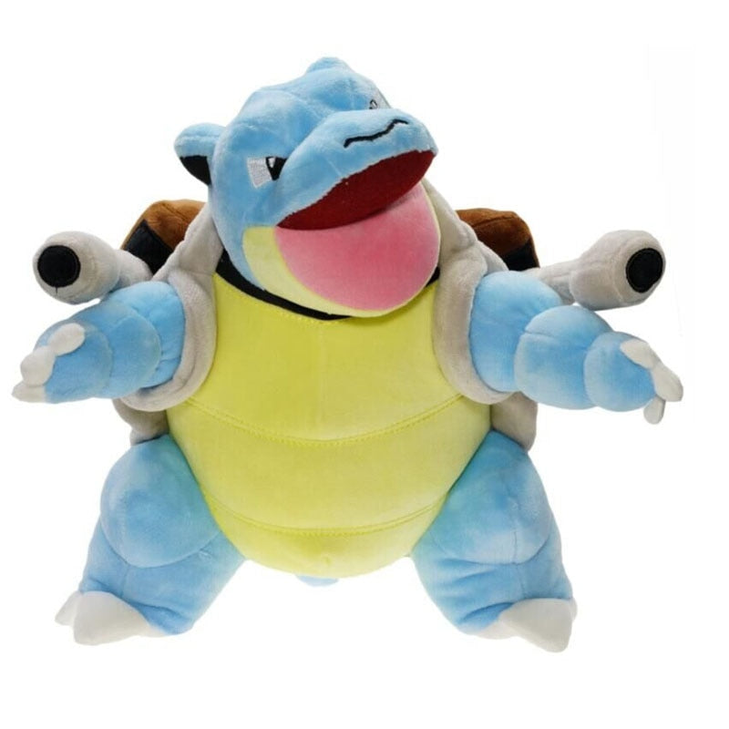 Pokemon peluche Animal relleno juguete Blastoise Squirtle Wartortle tortuga evolución muñeco de peluche para niños regalo 30cm