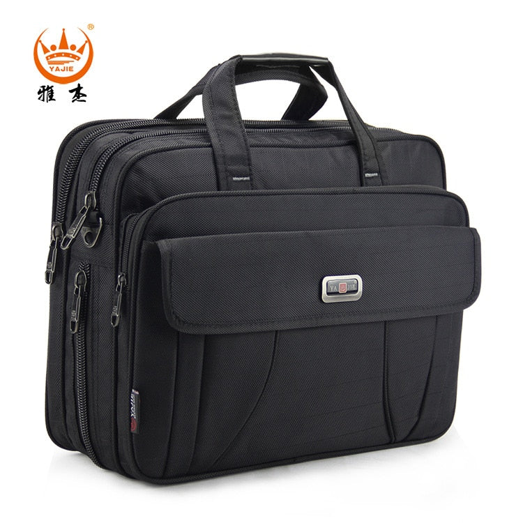 Bolsos para ordenador portátil para hombre, bolso de un solo hombro de gran capacidad, maletín de negocios a la moda para hombre, marca de 15 "para HP, DELL, Lenovo, Apple, Acer, Asus