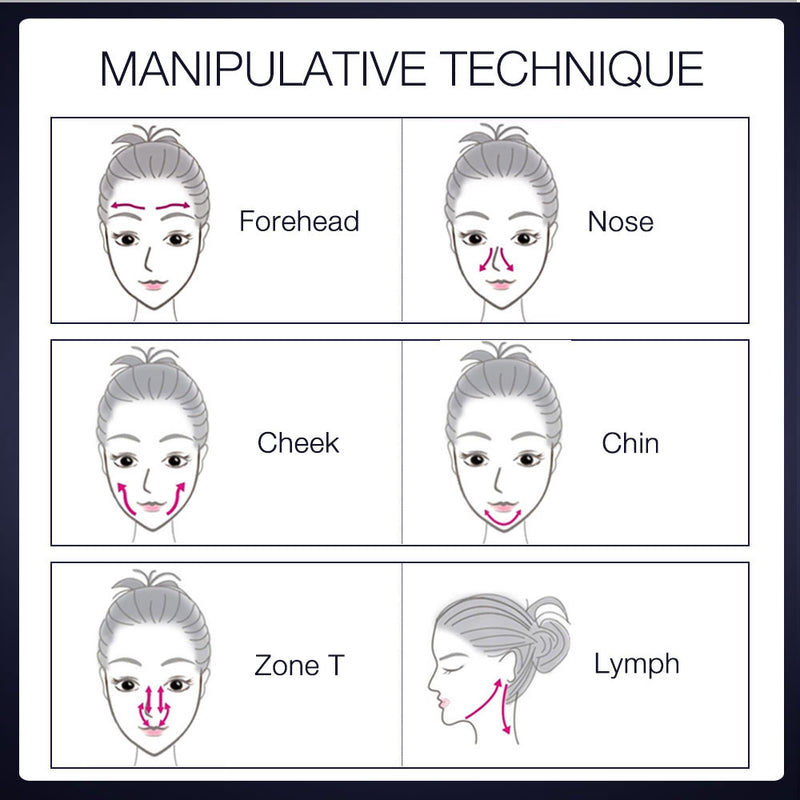 Hot Cold Hammer Skin Lifting Up Massager Ultrasound Cavitation Machine Cryotherapy LED Photon Rejuvenation Facial Eye Care Tool