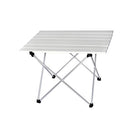 On Sale Aluminum Alloy Portable Table Outdoor Furniture Foldable Folding Camping Hiking Desk Traveling Outdoor Furniture Table