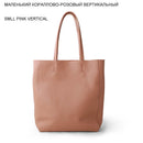 Bolso de hombro de cuero informal Simple para mujer, diseñador de marca de lujo, bolsos de mano de cuero genuino para mujer, bolso de viaje, bolso de mano grande para mujer