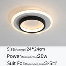 Modern Round / Square Ceiling Lights Led lamps Suitable for Aisle lights Fixtures Lustres Lampadari dero