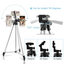 40/52/60inch Mobile Phone Holder Extensible Tripod Stand Selfie Stick Tripod With Phone Holder For Live Streaming Video Photo