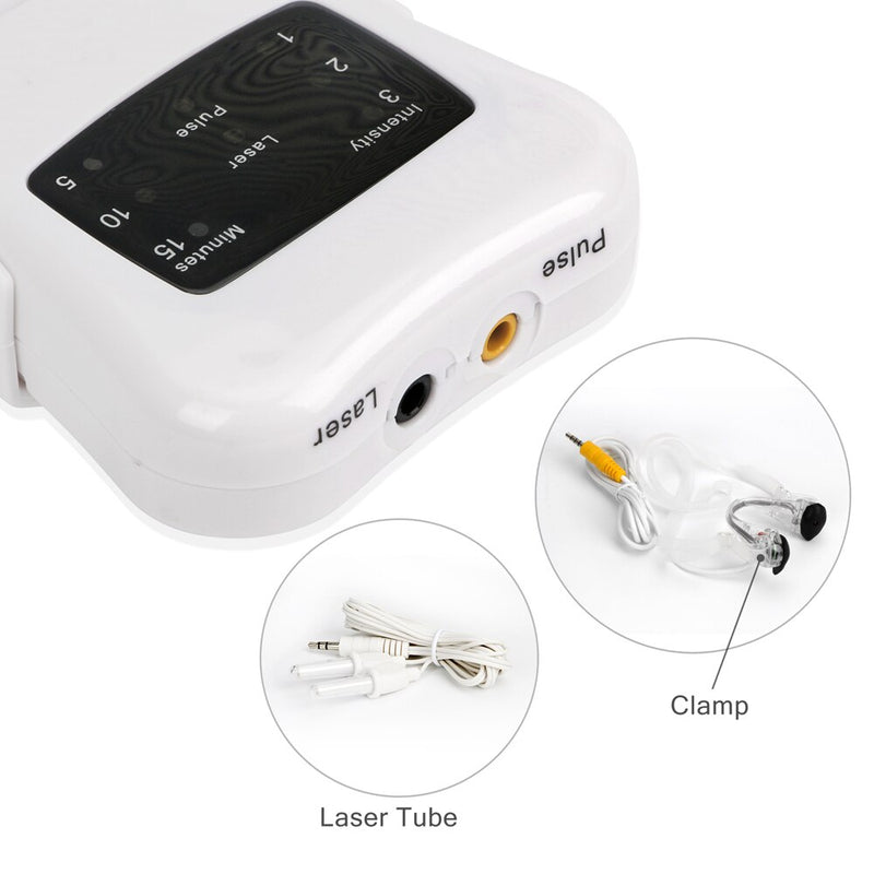 Allergic Rhinitis Laser Treatment Machine Hay Fever Therapy Low Frequency Sinusitis Cure Nose Clip Rhinitis Allergy Reliever