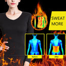 Twinso Slimming Pant + Shirt Women Sport Set Neoprene Sauna Suit Weight Loss Body Shaper Waist Trainer Blouse Legging Tracksuit