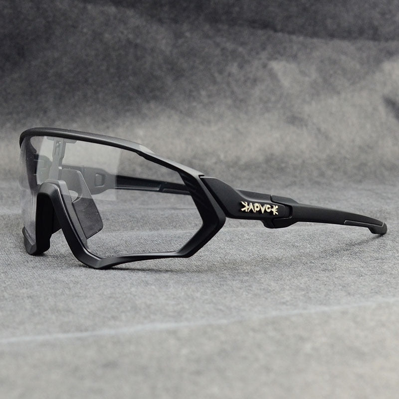 Nuevas gafas fotocromáticas para ciclismo, gafas para ciclismo de montaña, gafas para deportes al aire libre, gafas de sol para ciclismo, gafas UV400, 1 lente