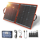 Dokio 80W Solar Panel 18V Flexible Foldble Solar Panel usb Portable Solar Cell Kit For Boats/Out-door Camping Solar Panel 12V