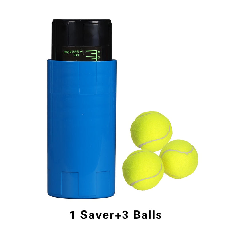 Tennis Ball Saver - Pressurized Tennis Ball Storage That Keeps Balls Bouncing Like New