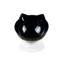 Non-Slip Cat Bowl Transparent Durable Pet Double Bowls With Raised Stand For Cats Dog Food Feeder Drink Water Bowl Pets Supplies