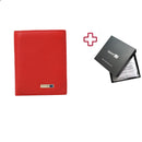 Billetera inteligente antipérdida, billetera de cuero genuino para hombre, billetera de cuero suave compatible con Bluetooth, billetera de lujo para hombre