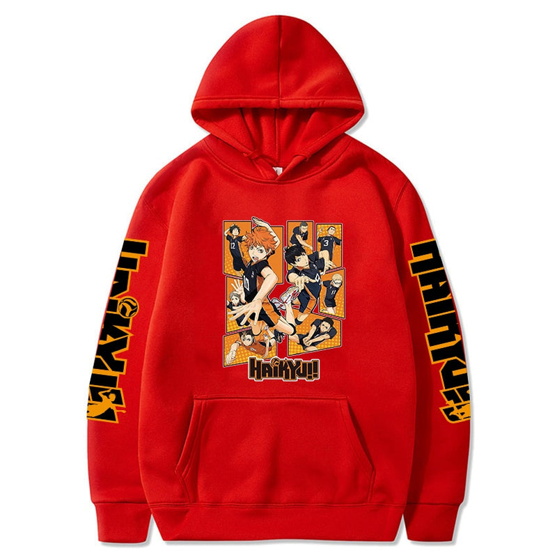 Anime Haikyuu Hoodies Sweatshirts Men/women Hip Hop Streetwear Hoodie Anime Hoodies Men&