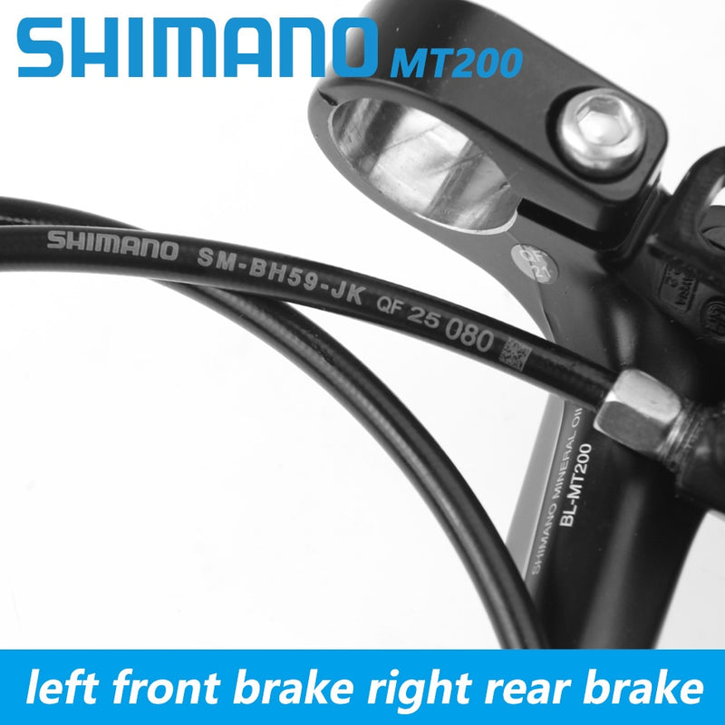 Shimano BR BL MT200 freno de bicicleta MTB freno de disco hidráulico 750/800/1350/1450/1500mm frenos de abrazadera de montaña actualizado MT315