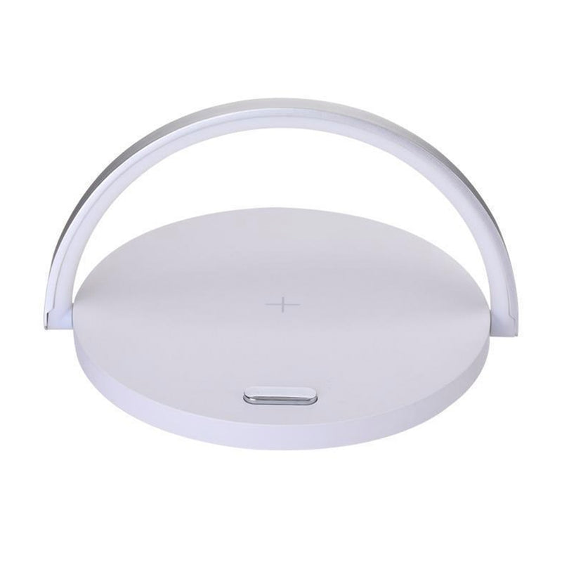 Qi Wireless Charger LED Table Lamp DC5V 10W USB Charging LED Desk Lamp Light Adjustment Table Bedside Lamp With Phone Holder