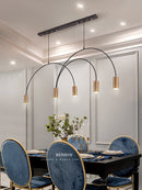 Nordic Brief Dinning Room Chandelier Lighting Modern Designer Office  Chandelier Light Vintage Spot Hanging Lights /LED Lamp