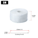 Cabezal de cinta térmica de escape para motocicleta