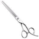 Fenice 7 inch pet dog grooming scissors Bichon Teddy dog scissors traceless tooth thinning shears for dogs products 70-80% rate