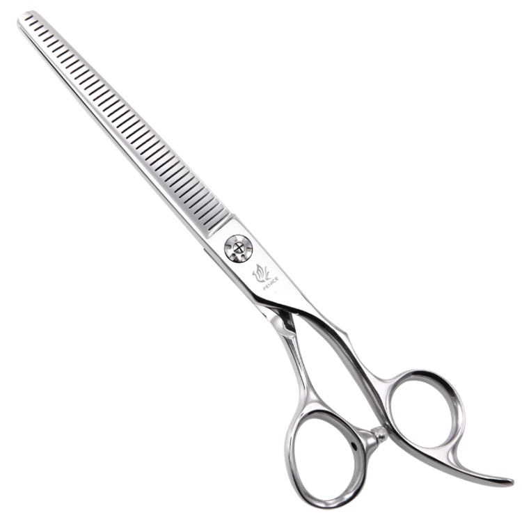 Fenice 7 inch pet dog grooming scissors Bichon Teddy dog scissors traceless tooth thinning shears for dogs products 70-80% rate