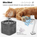2L Automatic Pet Cat Water Fountain Filter Dispenser Feeder Smart Drinker For Cats Water Bowl Kitten Puppy Dog Drinking Supplies