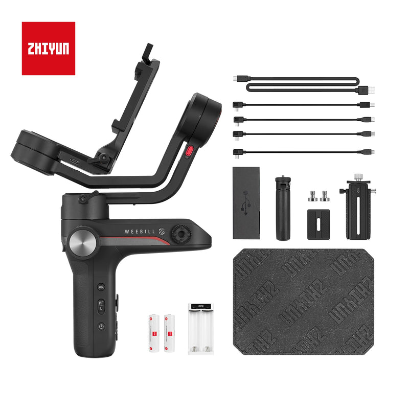 ZHIYUN Weebill S 3-Axis Handheld Gimbal Image Transmission Stabilizer for LIVE video Vlog Mirrorless Camera Gimbal