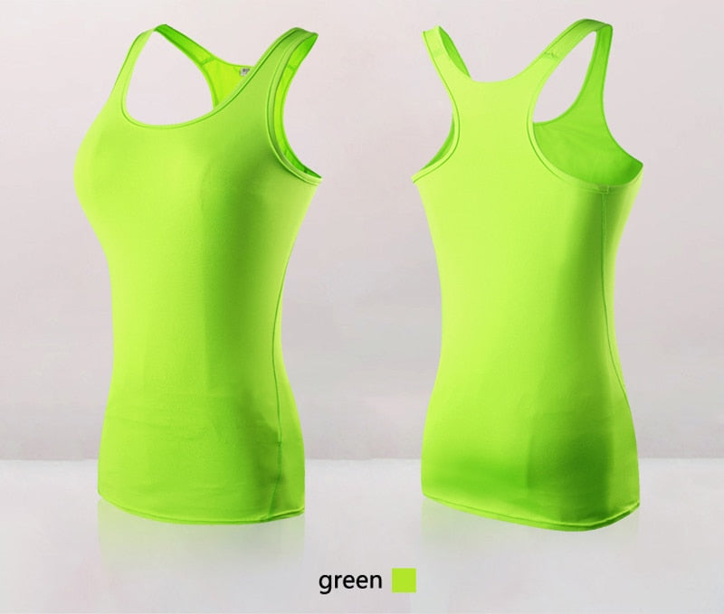 Summer Women Yoga Top Sleeveless Shirt Yoga Clothing Breathable Gym Tank Top White Running Vests Girl Zumba Yoga Top Tee Shirt