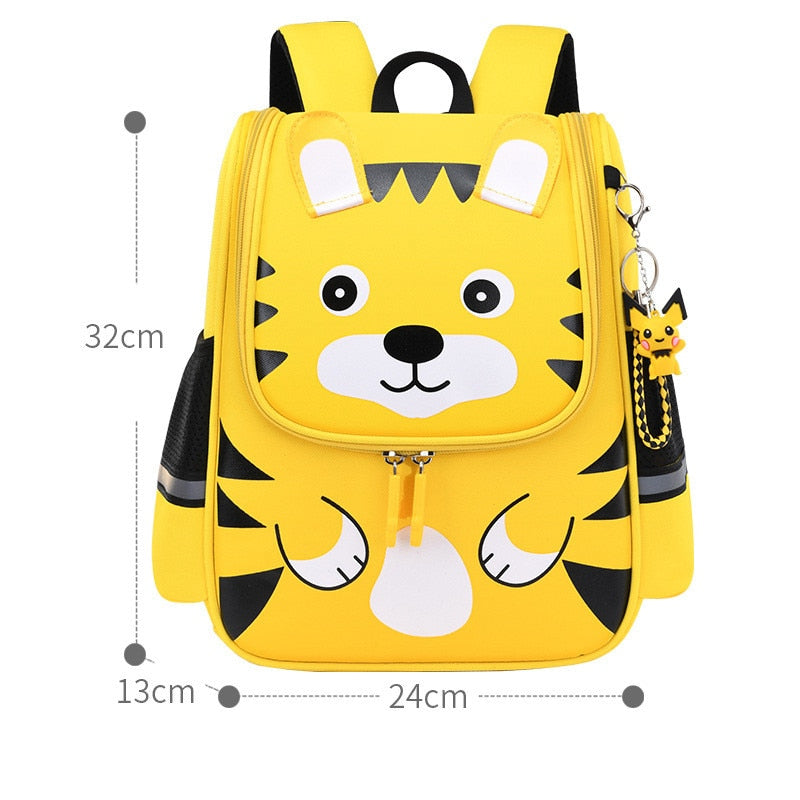Mochila Fengdong para estudiantes de primaria, mochila pequeña para jardín de infantes, regalo para niños, mochilas escolares de primer grado, tira reflectante