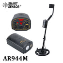 Metalldetektor unter der Erde Tiefe 1,8 m/3 m AR944M Scanner Finder Tool 2000 mA Li-Batterie für Gold Digger Treasure Seeking Hunter