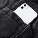 Ucrazy Männer 2022 Winter Casual Motor Gespleißte Lederjacke Mantel Männer Herbst Mode Biker Vintage Warme Lederjacke Mantel Männer