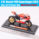 Maisto 1 18 Ducati Panigale V4 S GP Corse Scale Motorcycle Model Diecasts & Toy Vehicle X Diavel 1098s 848 EVO GP18 Racing Bike