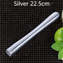 Bar Cocktail Muddler Mojito Stainless Steel Bar Mixer Barware Mojito Cocktail DIY Drink Fruit Muddler Crushed
