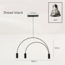 Nordic Brief Dinning Room Chandelier Lighting Modern Designer Office  Chandelier Light Vintage Spot Hanging Lights /LED Lamp