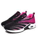 Fashion Ladies Sneakers Breathable Mesh Air Cushion Fitness Outdoor Jogging Shoes Damping Non-slip Casual Women&