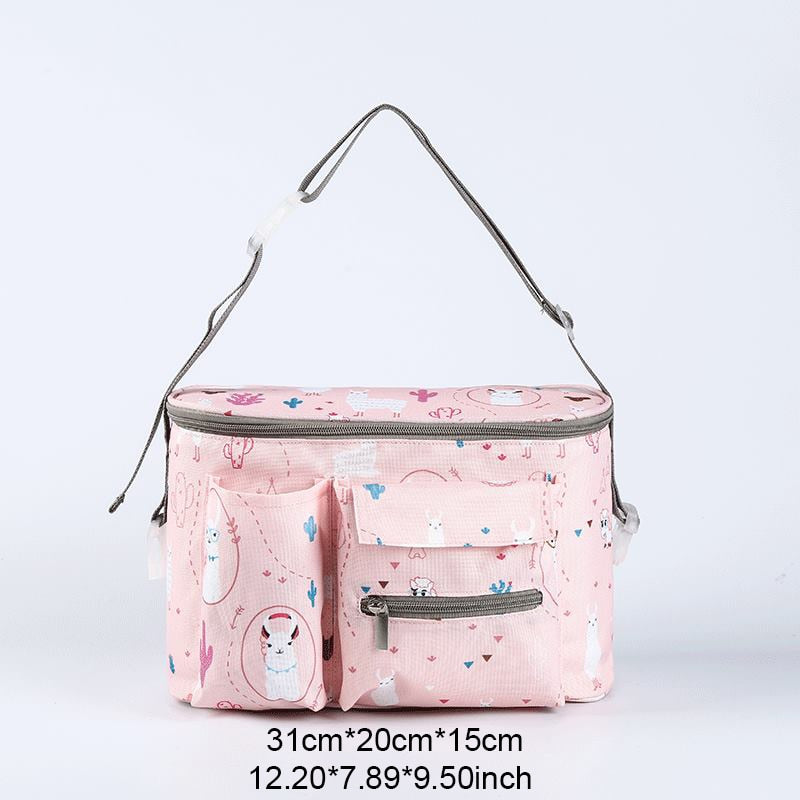 Baby Stroller Bag Waterproof Diaper Bag Mom Travel Hanging Nappy Bags Carriage Buggy Cart Bottle Backpack