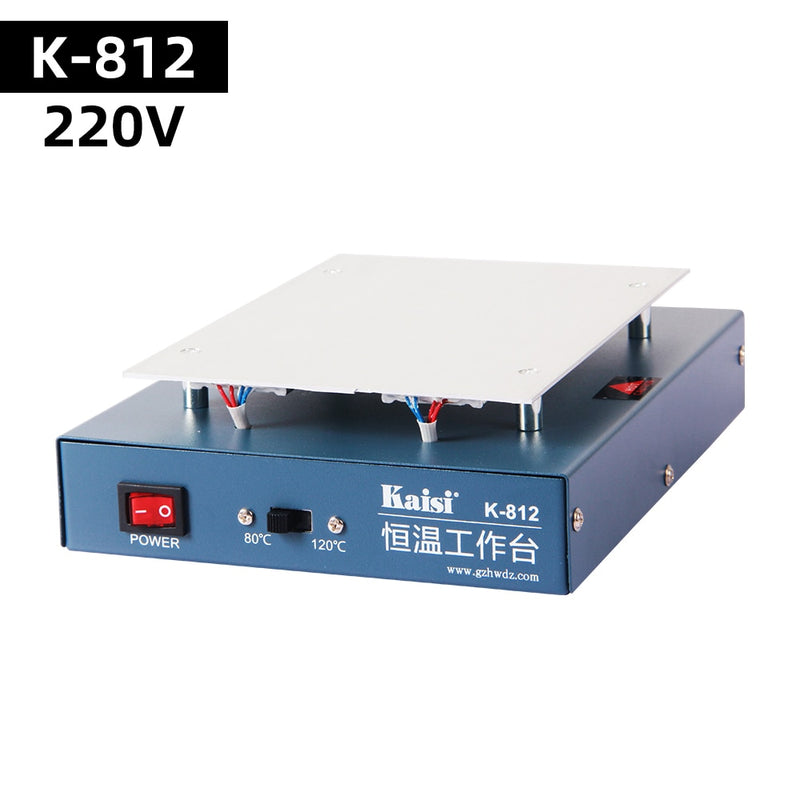 Kaisi LCD Screen Separator Heating Platform 110/220V Glass Removal Smooth Plate Screen Separator Lcd Repair Machine