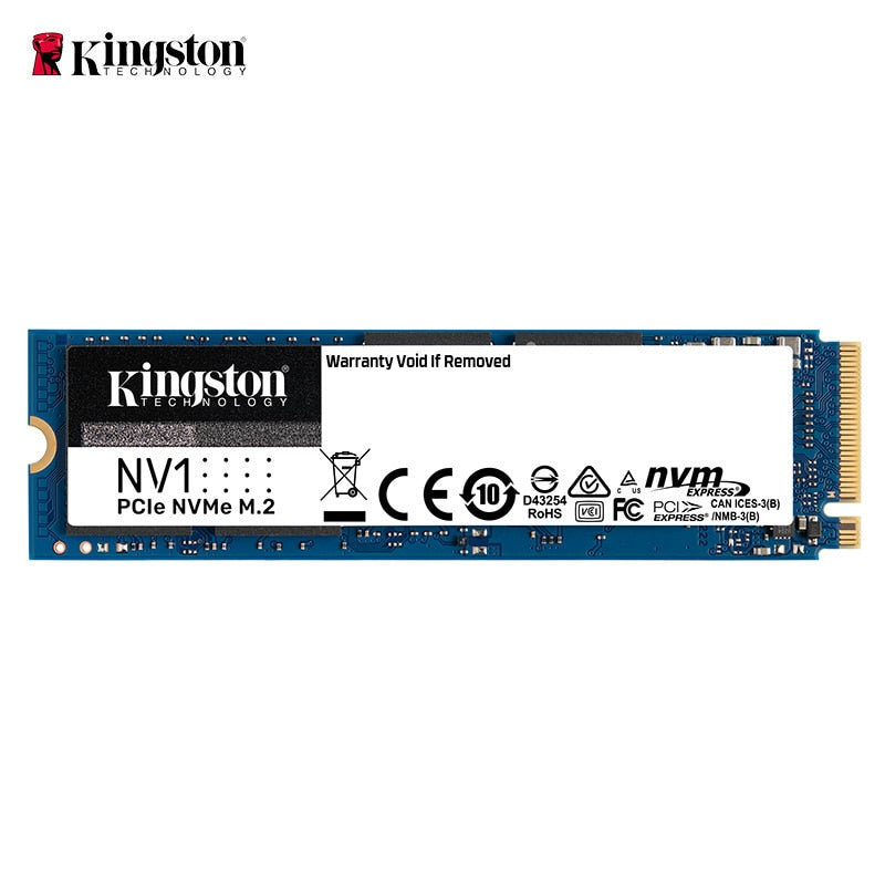 Kingston NV1 M2 SSD NVMe PCIe M.2 2280 250G 500G 1TB Unidad interna de estado sólido 120G 240G 480G Disco duro para PC Notebook Desktop