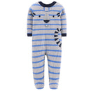 Baby Body Cat Romper Baby Boys Girls Printed Autumn Winter Romper Long Sleeved One-Piece Pajamas