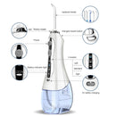 AZDENT HF-5/6 Oral Irrigator Portable Water Dental Flosser USB Rechargeable Water Jet Floss Tooth Pick 5 Jet Tip Water Tank