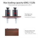 NAIERDI 2PCS Triangle Folding Angle Bracket Heavy Support Adjustable Wall Mounted Bench Table Shelf Bracket Furniture Hardware