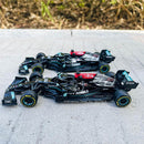 Bburago 1:43 2021 F1 Mercedes-AMG W12 44# Lewis Hamilton 77# Valtteri Bottas Formula one Simulation alloy super toy car model