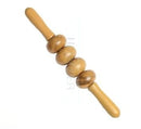 Meridian yoga stick body massager stomach back waist neck leg massage stick wooden roller massage hammer