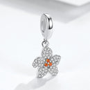 BELAWANG DIY Silver Beads Fit Original Charm Bracelet 925 Sterling Silver Charm Enamel Lotus Flower Bead Fashion Jewelry