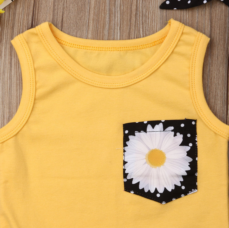 Lioraitiin, conjunto de ropa de verano para niñas pequeñas de 1 a 5 años, Tops florales, camiseta, pantalones cortos, atuendo, ropa de verano