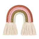 Nodic Style 8 Lines Hand-woven Rainbow Macrame Tapestry Baby Boys Baby Girls KIds Room Decor Wall hanging Decor Toys Home Decor